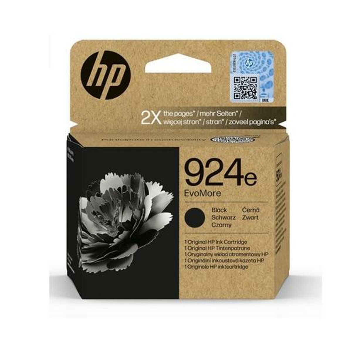 Image secondaire de Cartouche d'encre originale HP 924E Noir (30 Unités)