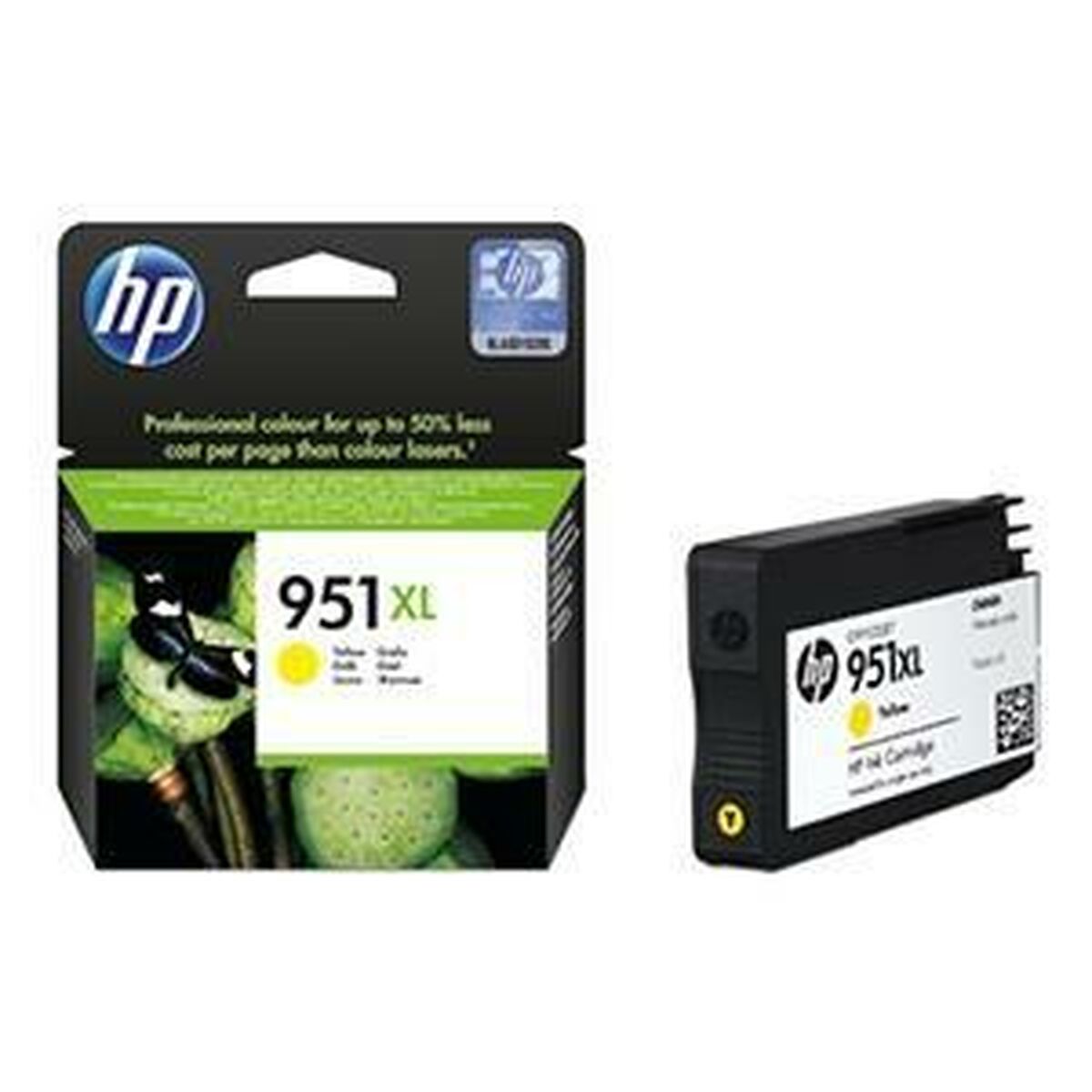 Image secondaire de Cartouche d'encre originale HP 951 XL Jaune (50 Unités)