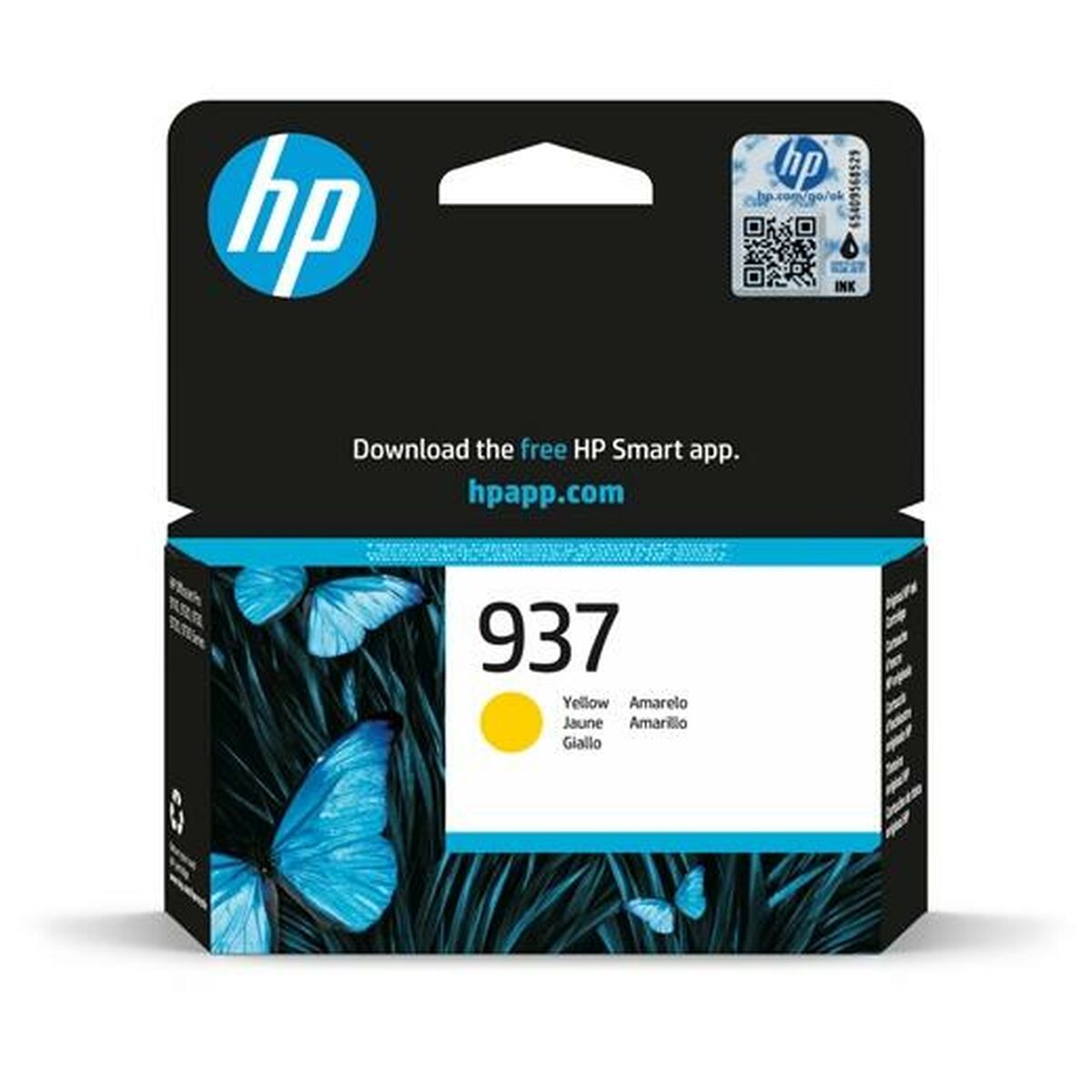 Image secondaire de Cartouche d'encre originale HP 937 Jaune (50 Unités)