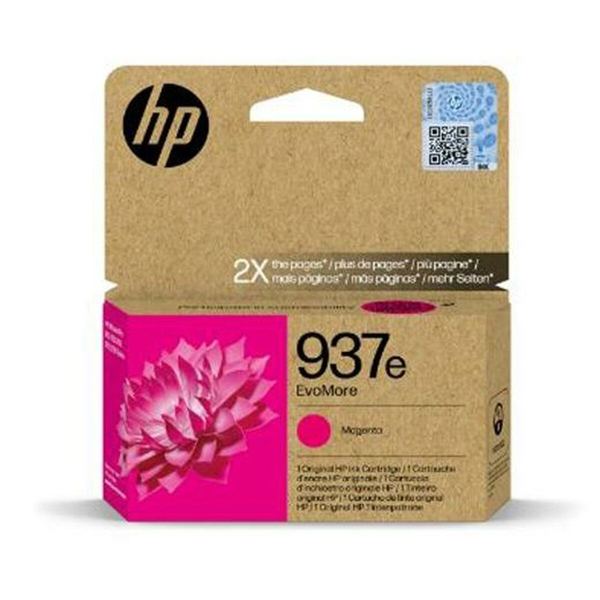 Afbeeldingen van Original Ink Cartridge HP Nº 937E Magenta (50 Units)