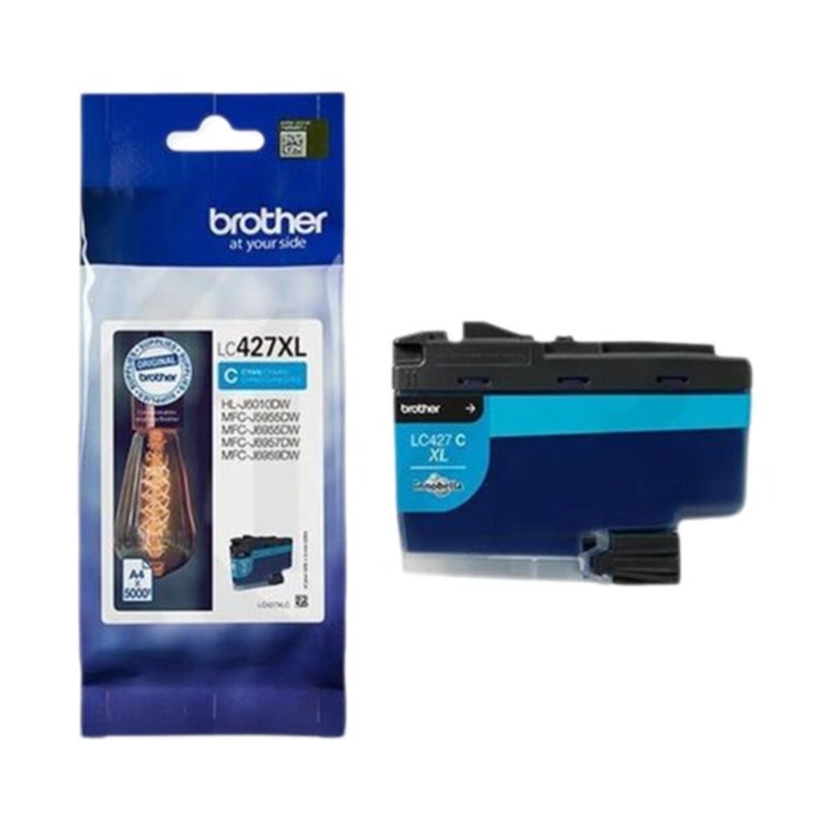 Picture of Original Ink Cartridge Brother LC427XL Cyan (5 Units)
