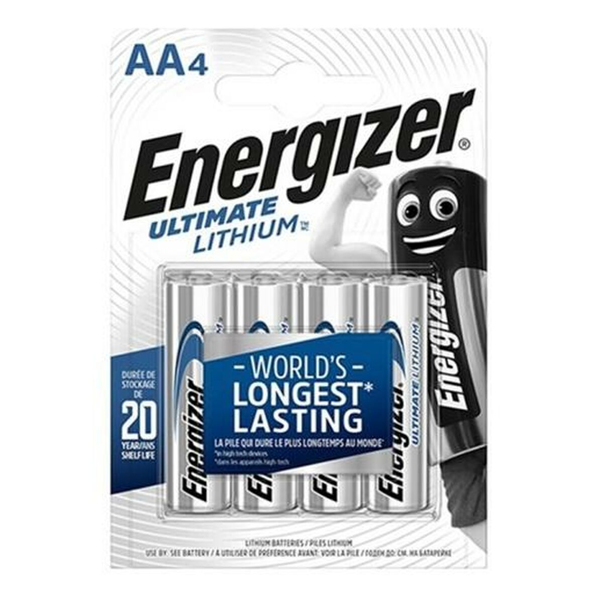Picture of Batteries Energizer ULTIMATE LITHIUM 1,5 V 4 Pieces (12 Units)