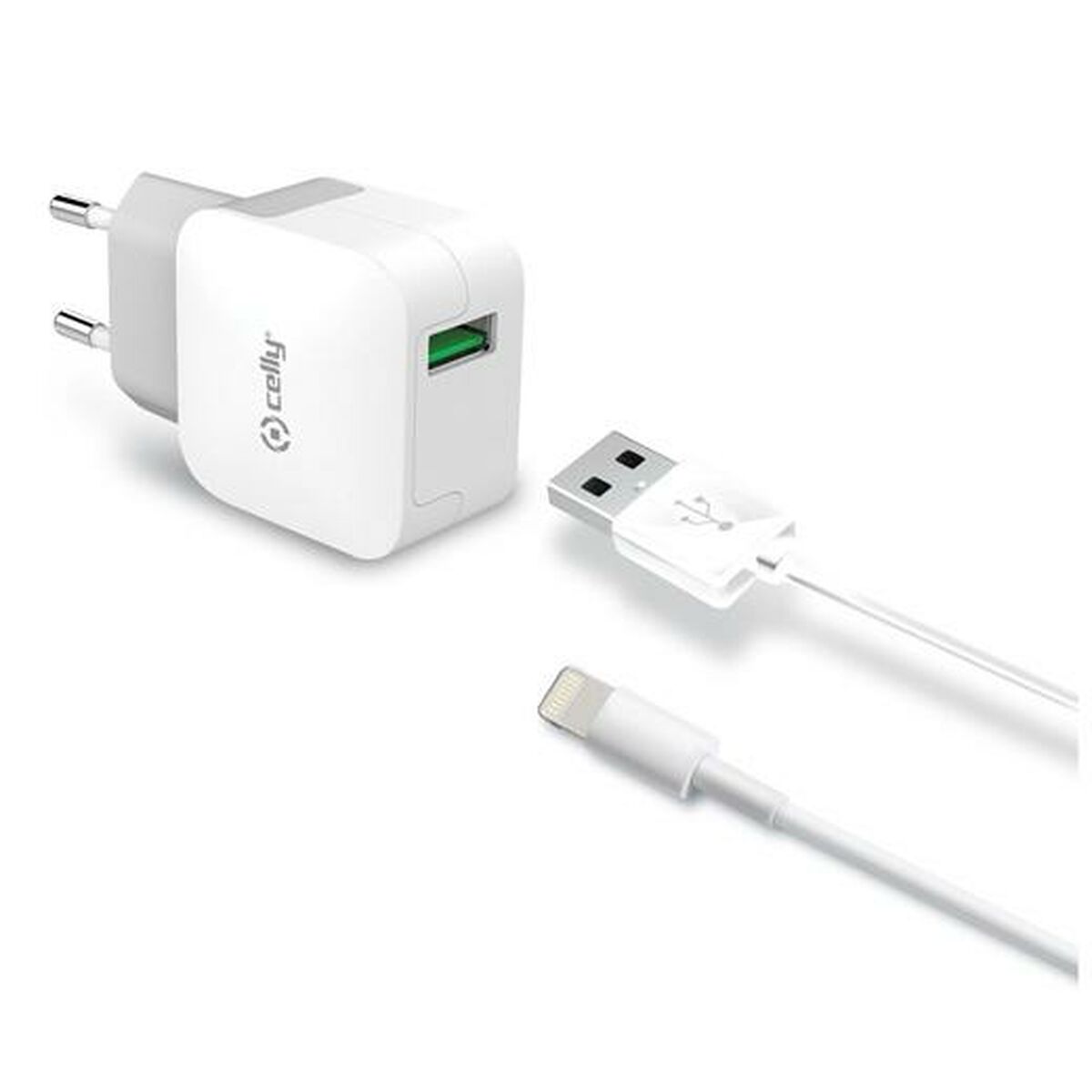 Picture of Wall Charger Celly White 12 W (5 Units)