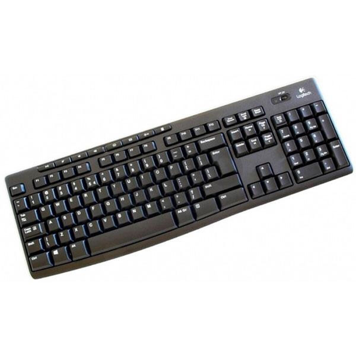 Picture of Wireless Keyboard Logitech K270 Black Spanish Qwerty (4 Units)
