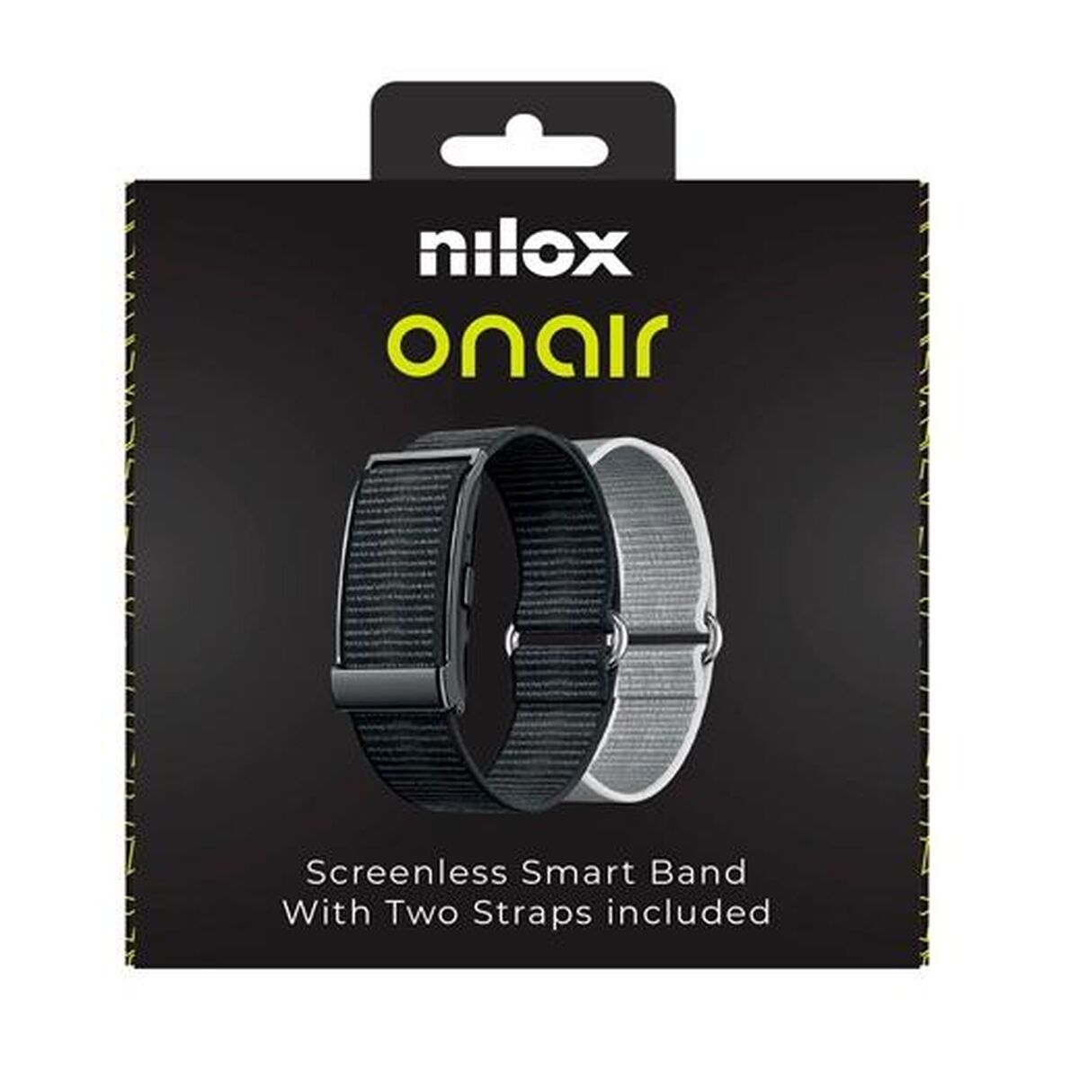 Picture of Activity Bangle Nilox ONAIR Black Silver