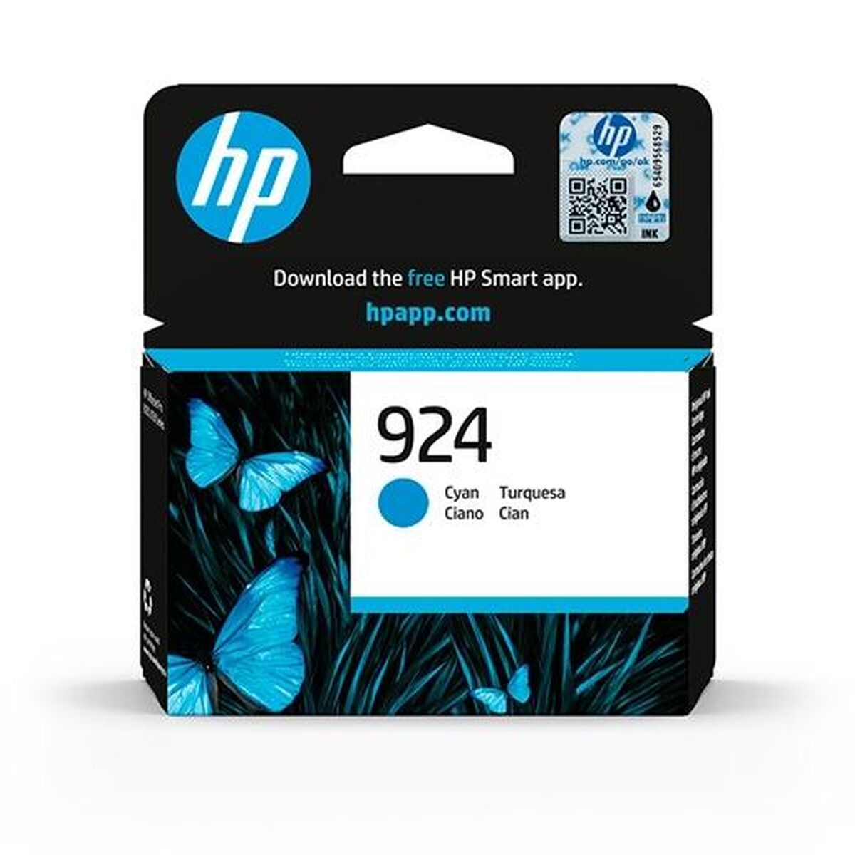 Imagen de Original Ink Cartridge HP Nº 924 Cyan (60 Units)