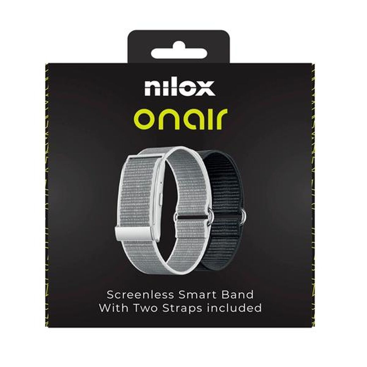 Picture of Activity Bangle Nilox ONAIR Black Silver (5 Units)