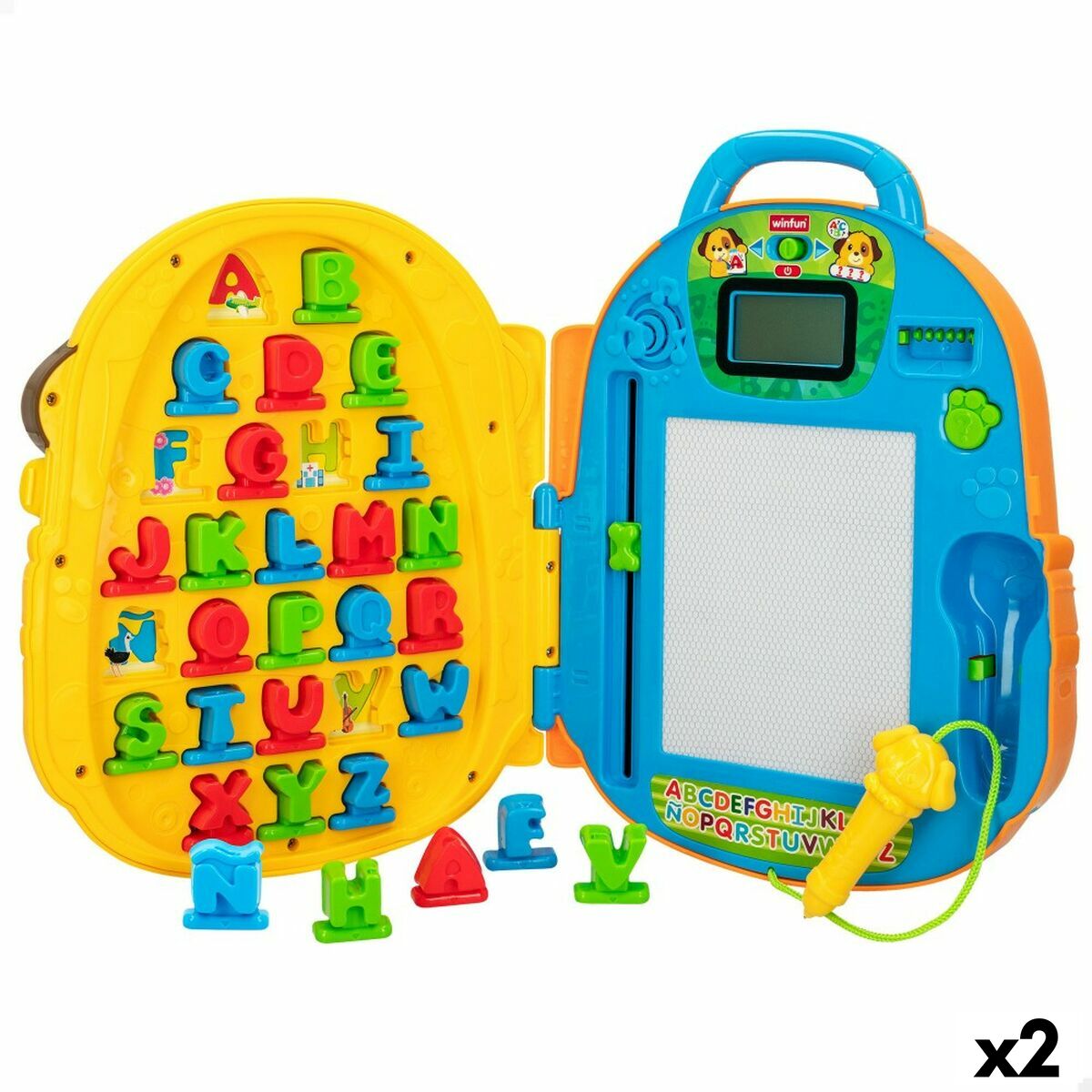 Educational game Winfun Alphabet 24,5 x 30,5 x 8,5 cm (2 Units)