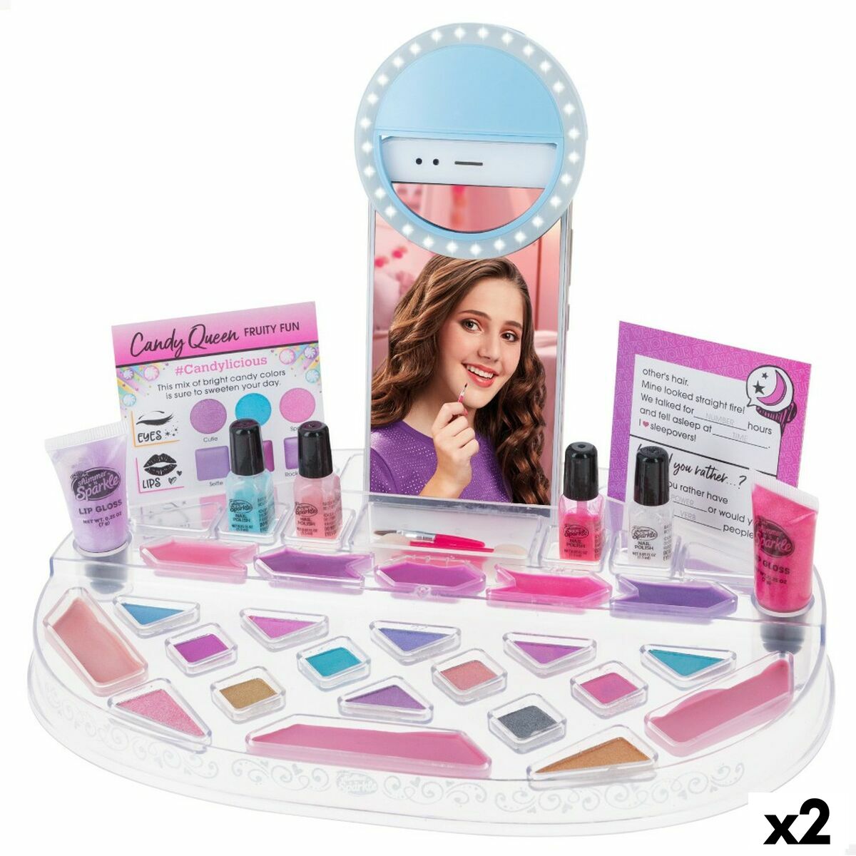 Kit de maquillage pour enfant Cra-Z-Art (2 Unités)