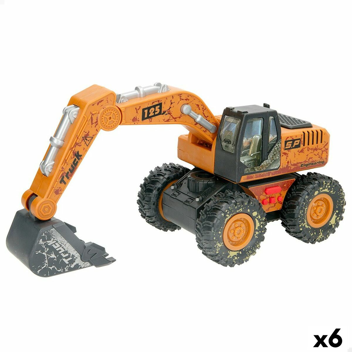 Εκσκαφέας Speed & Go Φως Ήχος 26 x 15 x 12 cm (x6)
