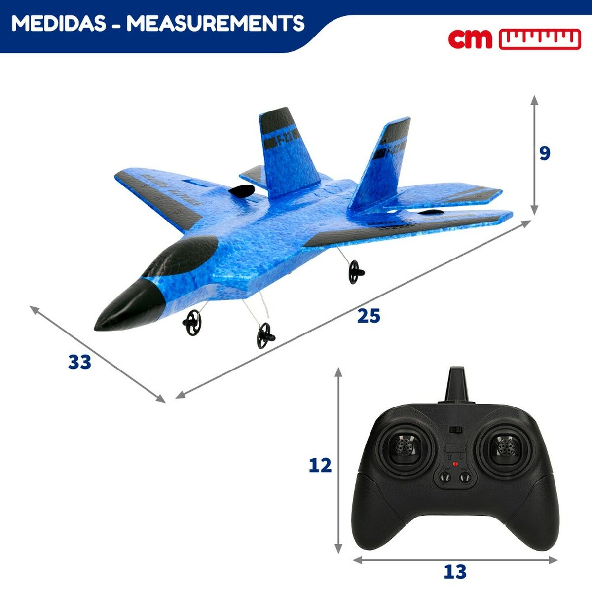 Afbeeldingen van Radio control Helicopter Colorbaby (2 Units)