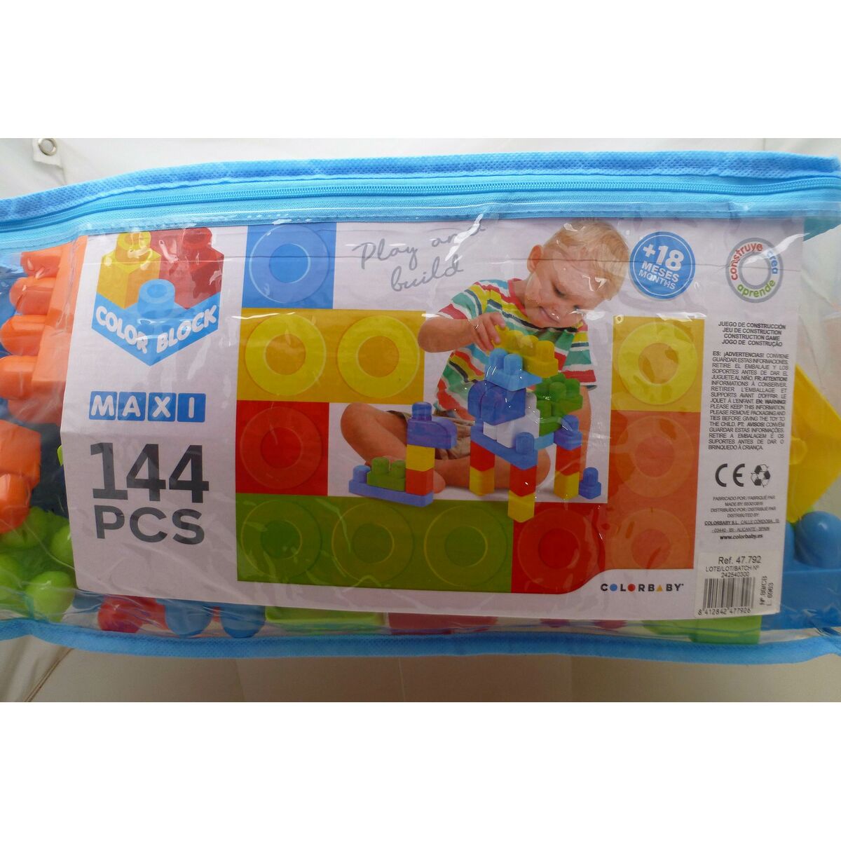 Bloki Konstrukcyjne Color Block 144 Części