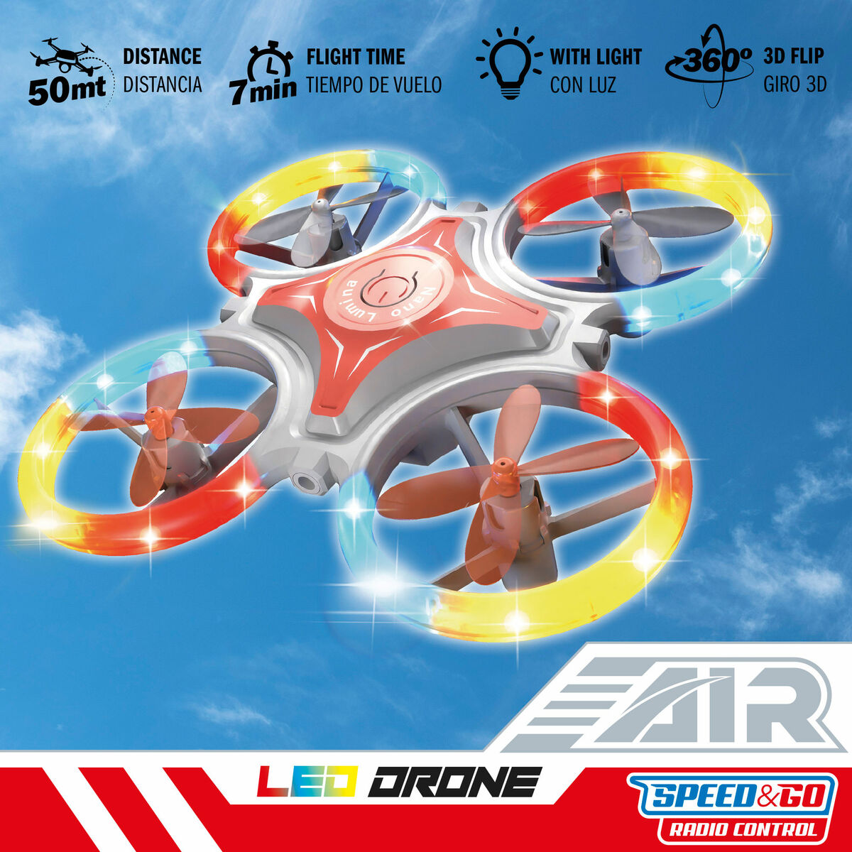 Afbeeldingen van Radio control Helicopter Colorbaby (4 Units)