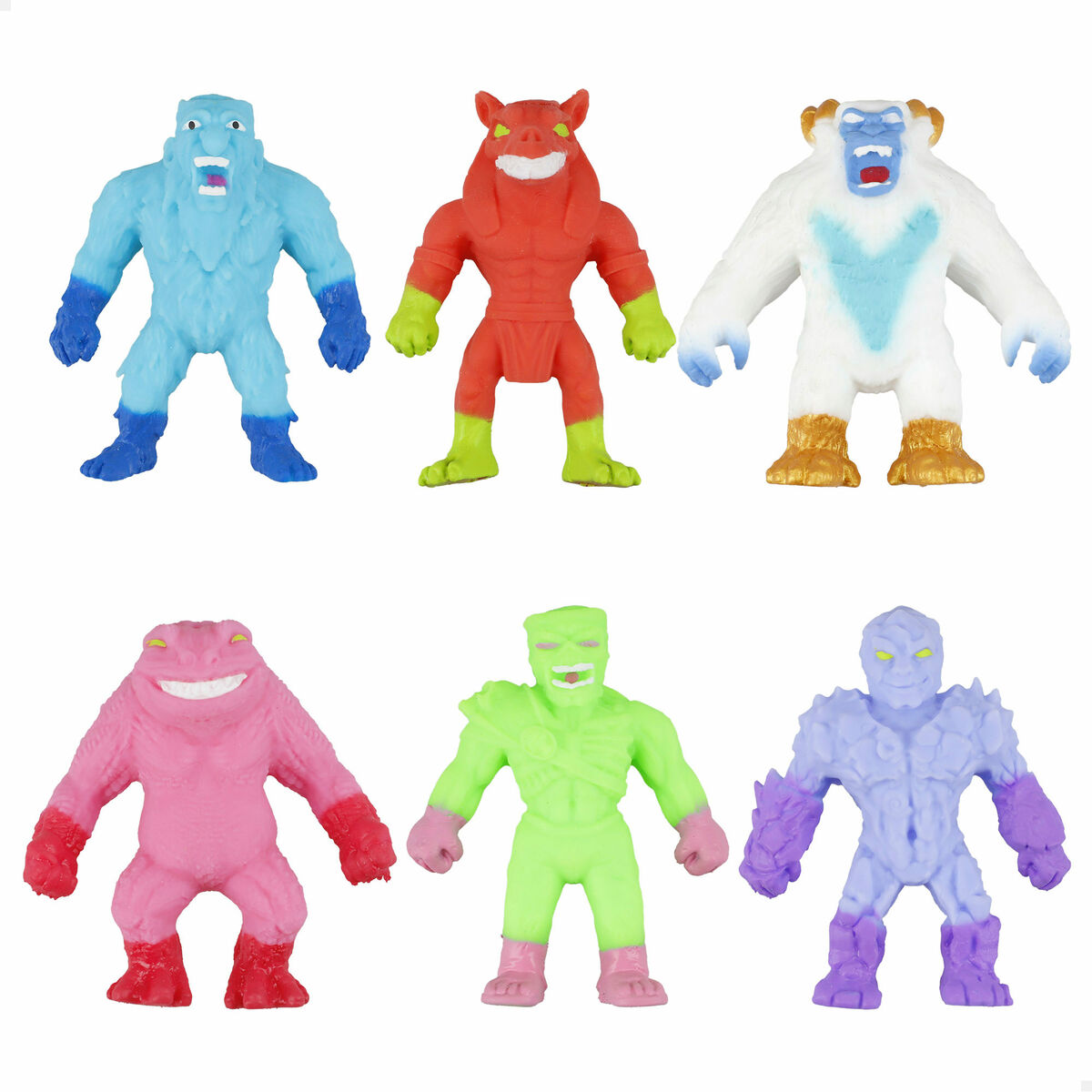 Image secondaire de Figurines d’action 8 x 8 x 2 cm 6 Pièces (6 Unités)