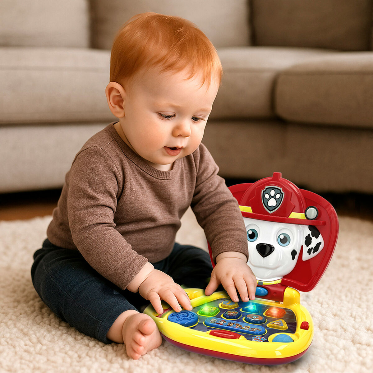 Afbeeldingen van Toy computer The Paw Patrol English 20 x 17 x 14 cm Multicolour (4 Units)