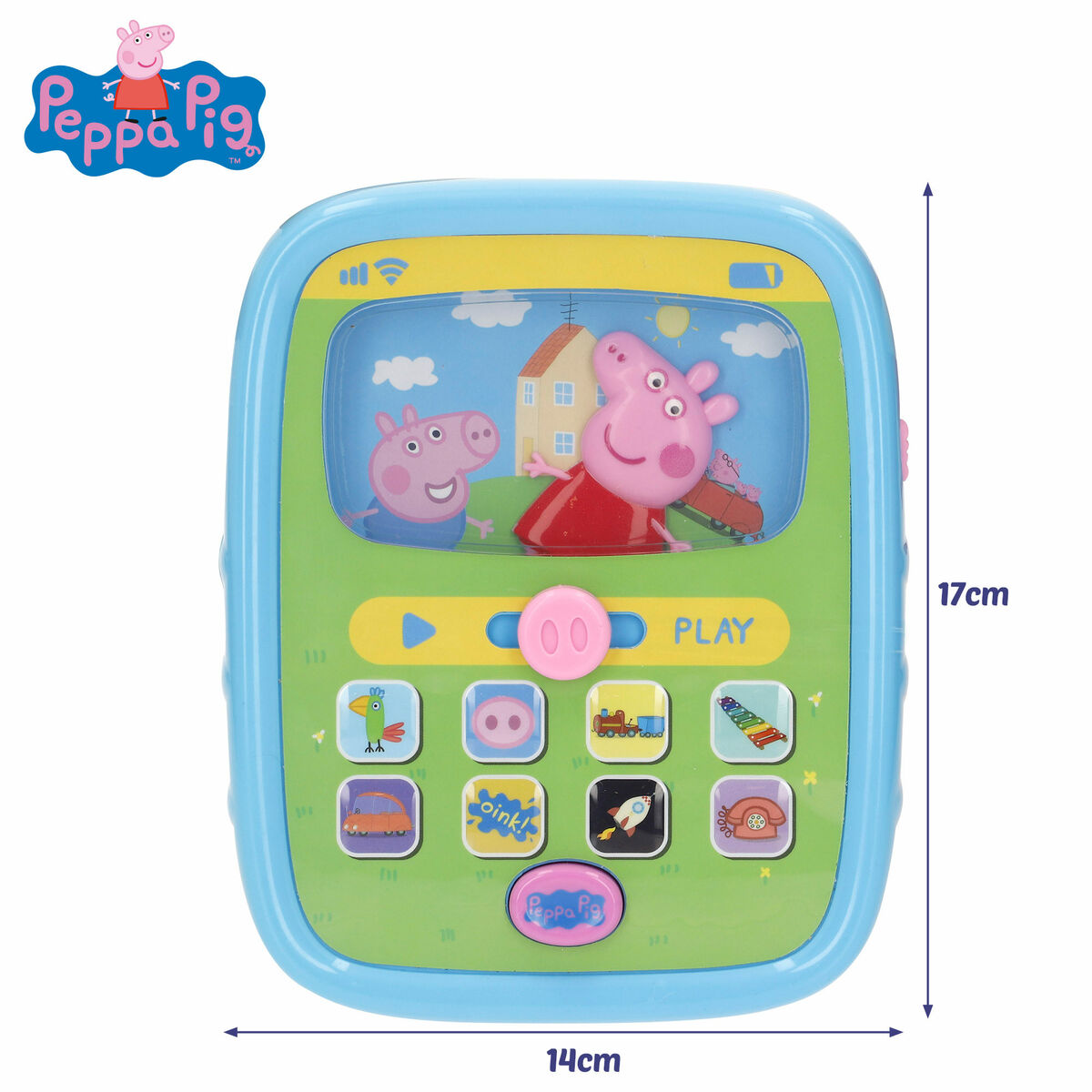 Telefon do Nauki Peppa Pig (6 Sztuk)