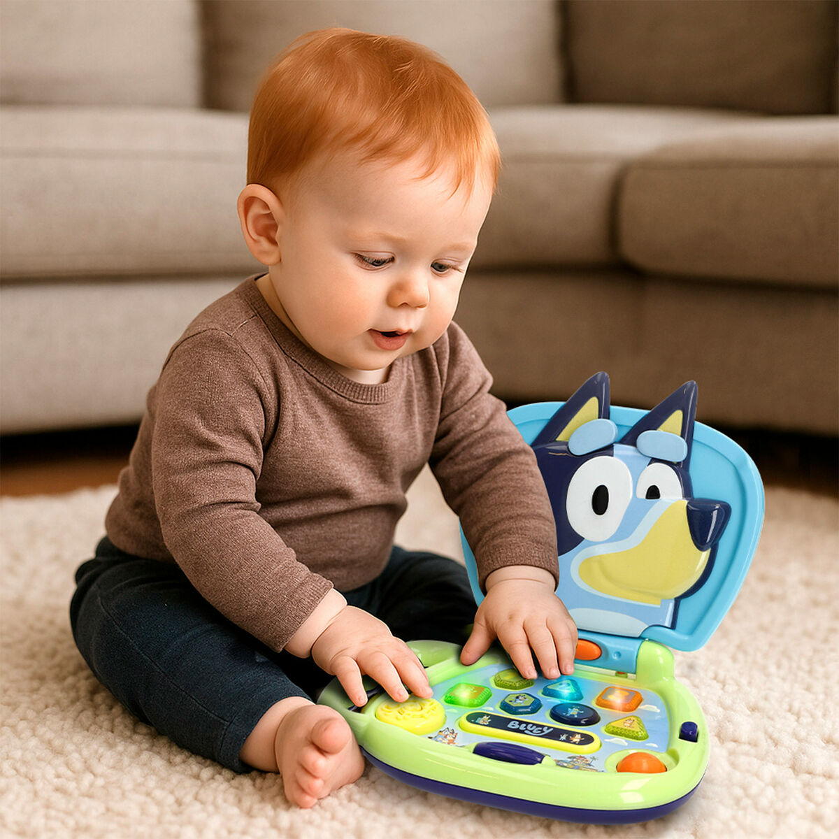 Afbeeldingen van Toy computer Bluey English 20 x 17 x 14 cm (4 Units)