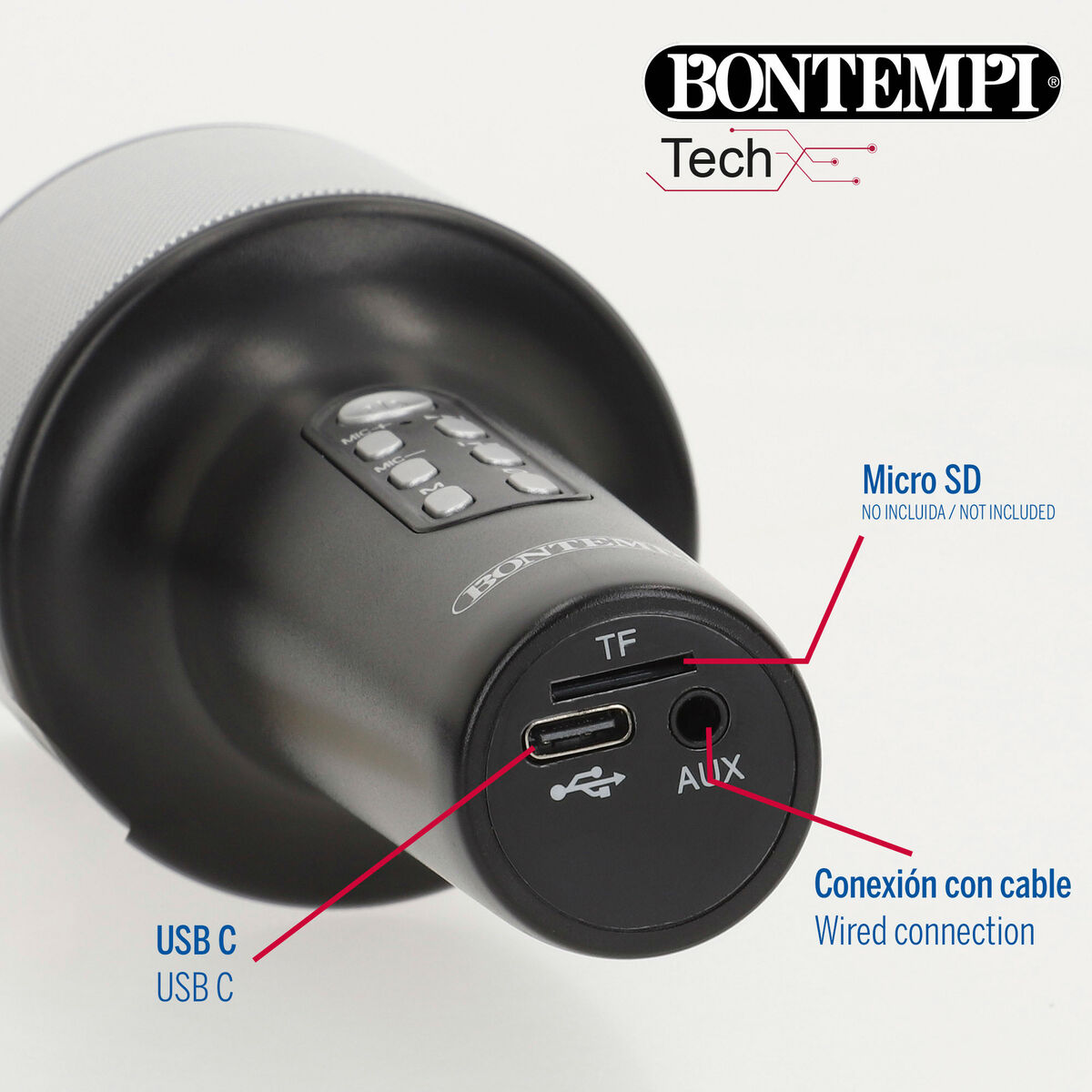 Mikrofonem Karaoke Bontempi