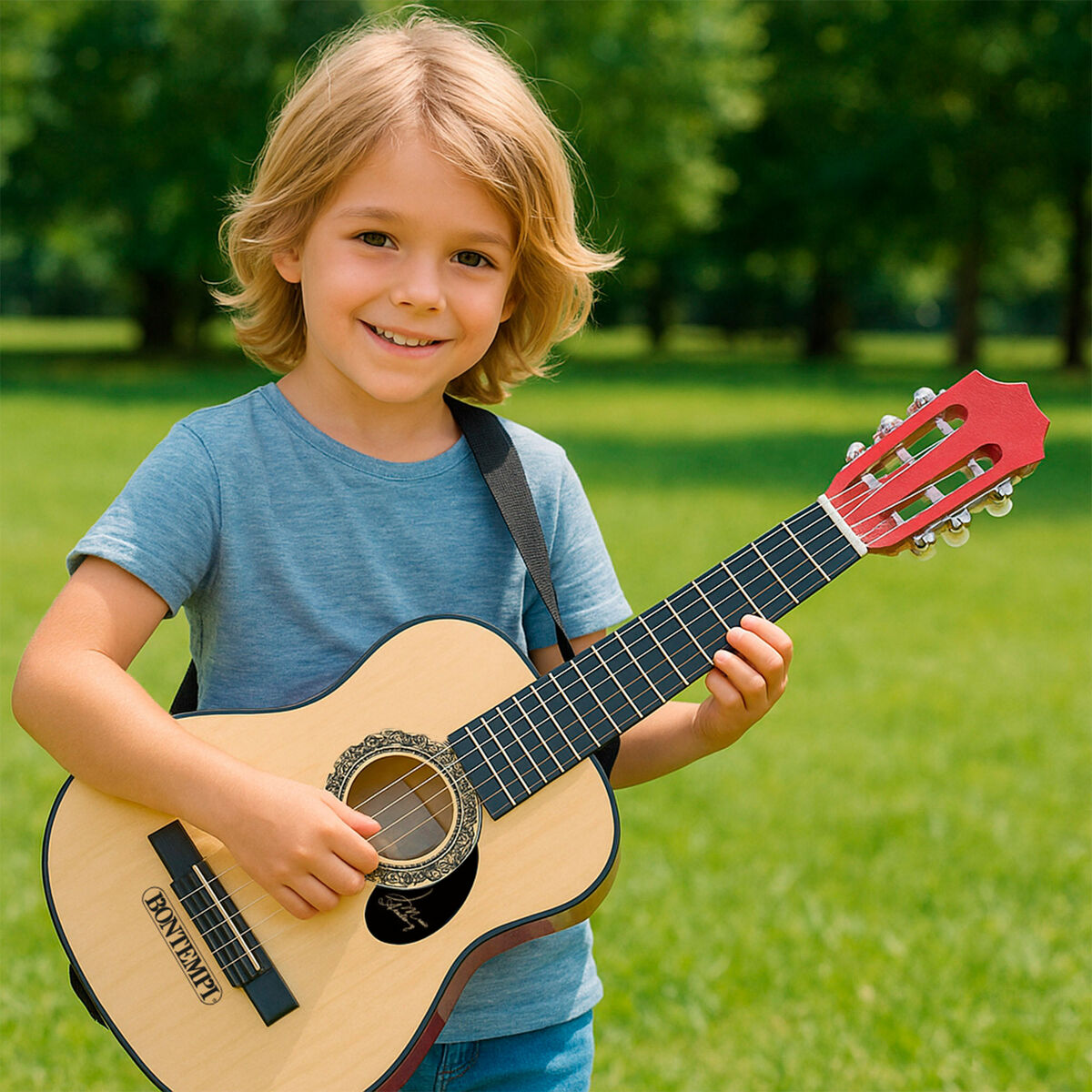 Gitara Dziecięca Bontempi 28 x 75 x 8 cm (2 Sztuk)