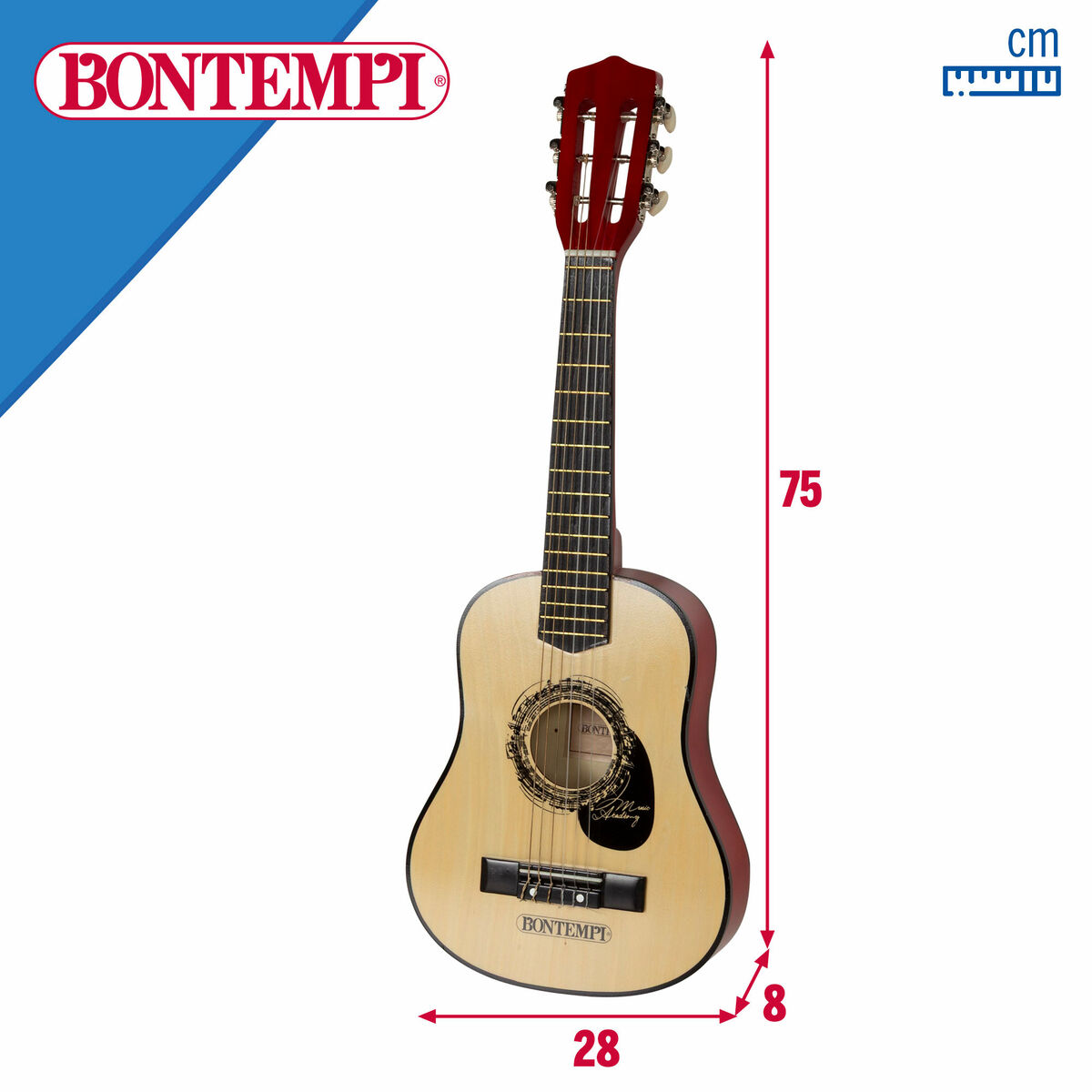 Gitara Dziecięca Bontempi 28 x 75 x 8 cm (2 Sztuk)