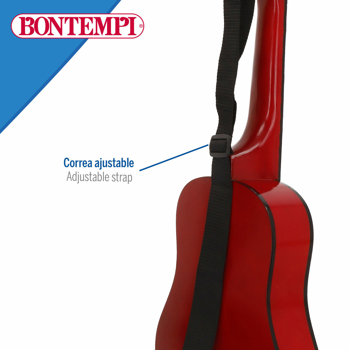 Gitara Dziecięca Bontempi 28 x 75 x 8 cm (2 Sztuk)