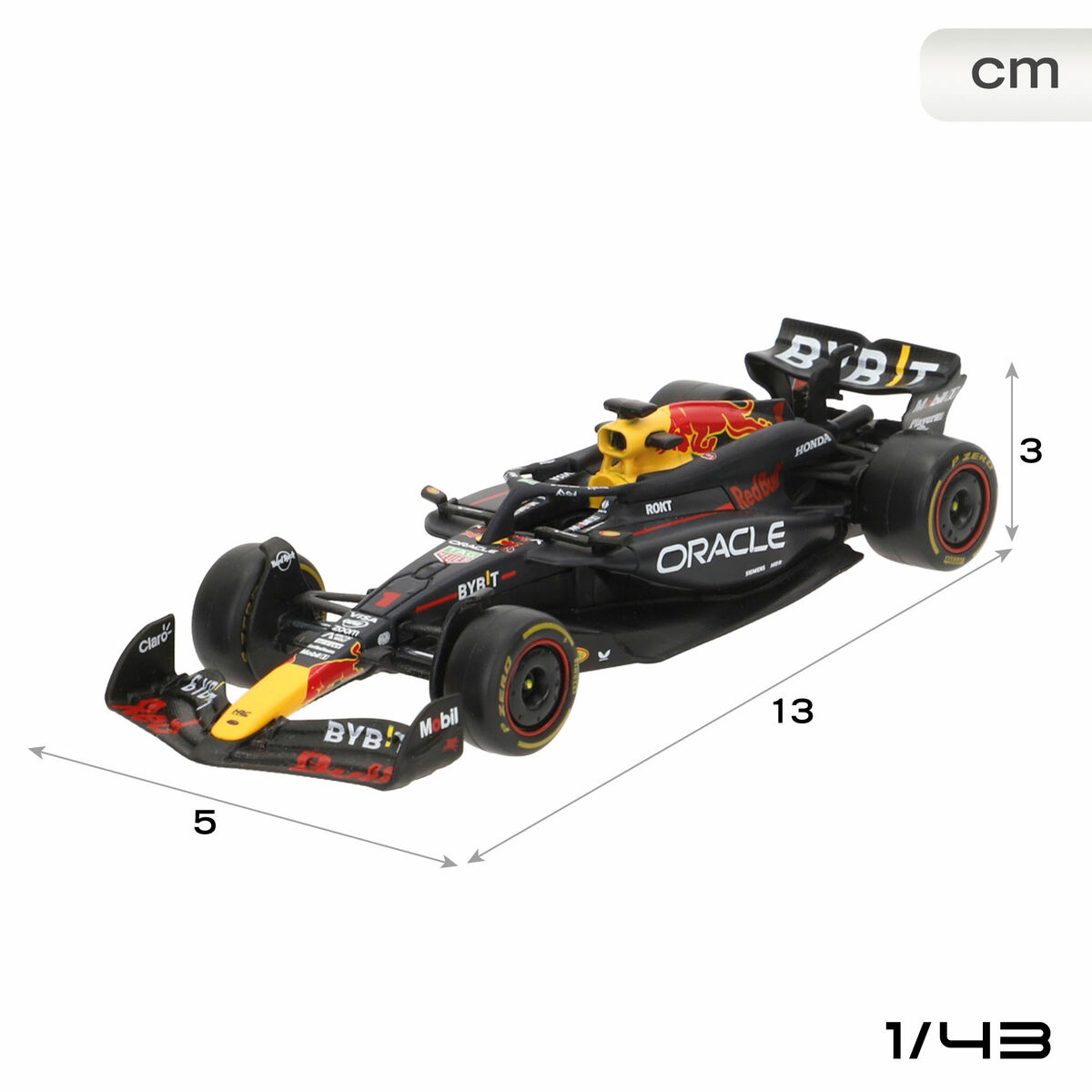 Samochód zabawkowy Red Bull F1 2024 RB20 (6 Sztuk)