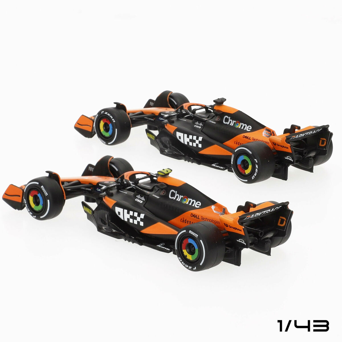 Samochód zabawkowy McLaren F1 2024 MCL38 (6 Sztuk)