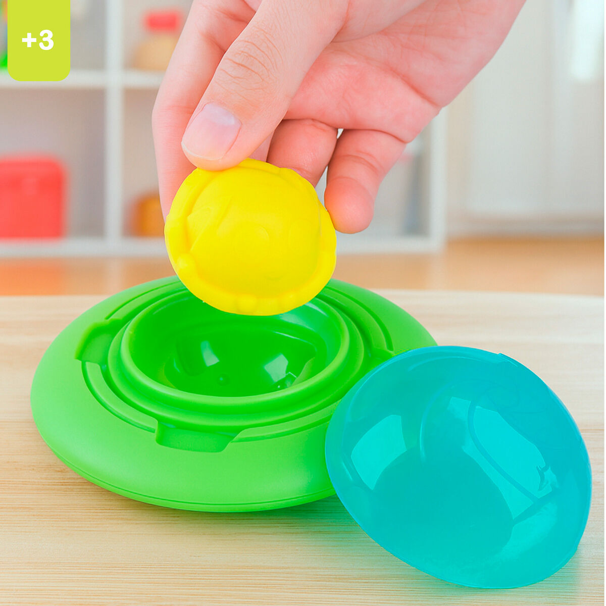 Zabawa z Plasteliną PlayGo (6 Sztuk)