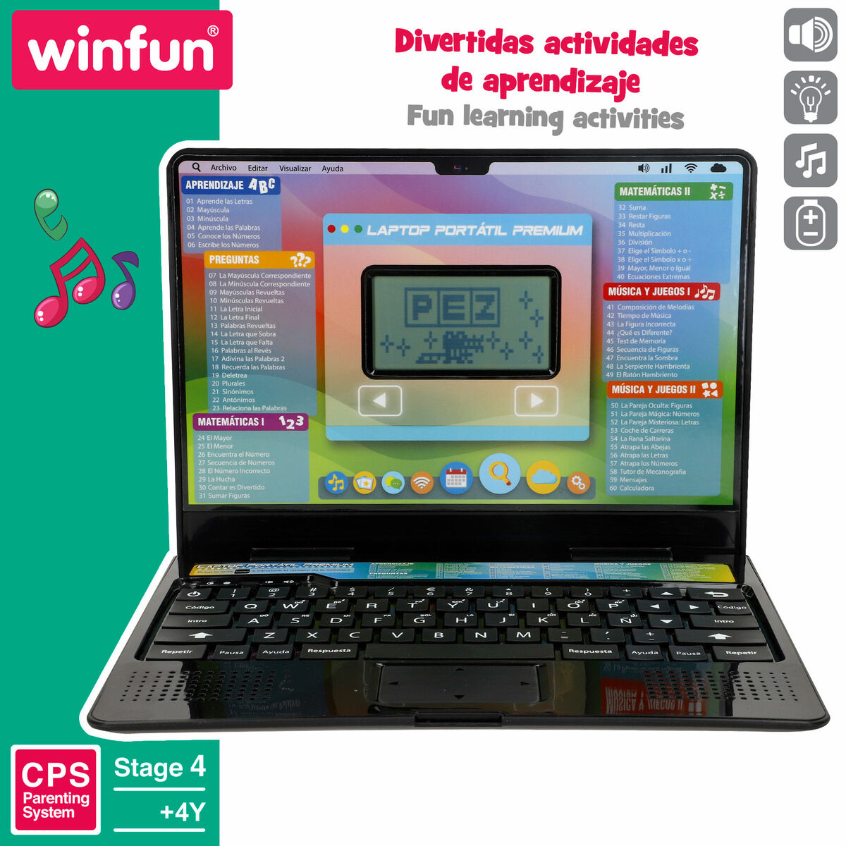 Afbeeldingen van Interactive Toy Winfun 26 X 21 X 20 CM (4 Units)