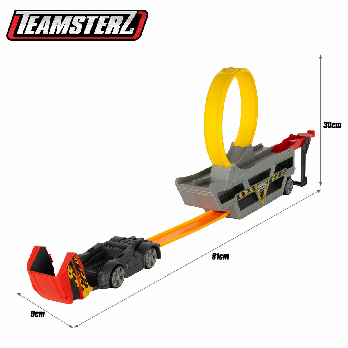 Ciężarówka Do przewozu Samochodów Teamsterz 81 X 30 X 9 CM (3 Sztuk)