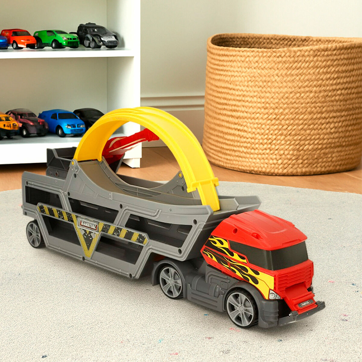 Ciężarówka Do przewozu Samochodów Teamsterz 81 X 30 X 9 CM (3 Sztuk)