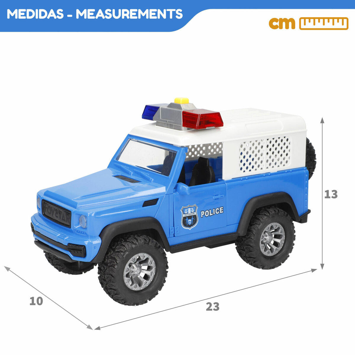 Zabawkowy Samochód z Napędem Speed & Go (6 Sztuk)