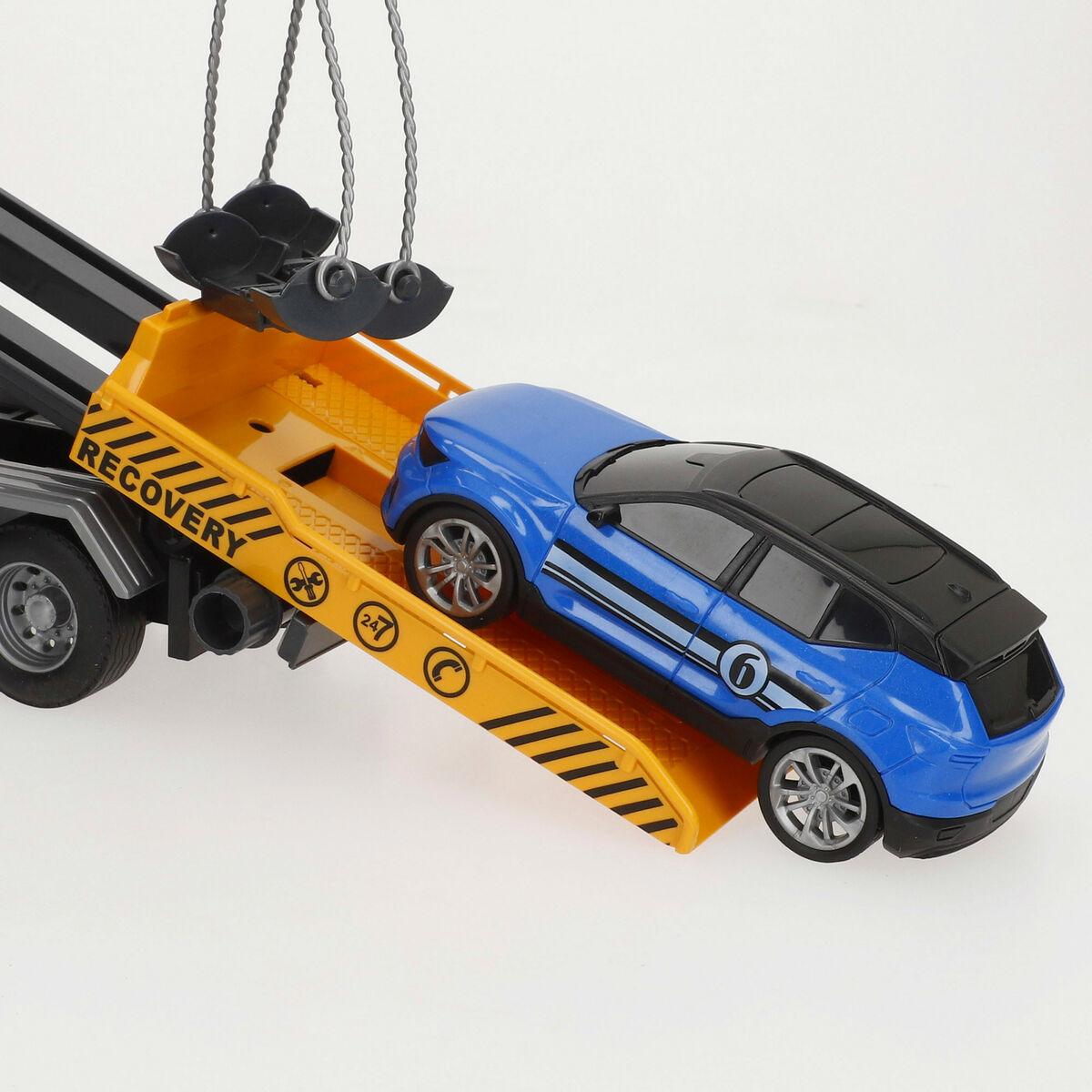 Ciężarówka z Dźwigiem Speed & Go 31 X 17 X 10 CM (6 Sztuk)