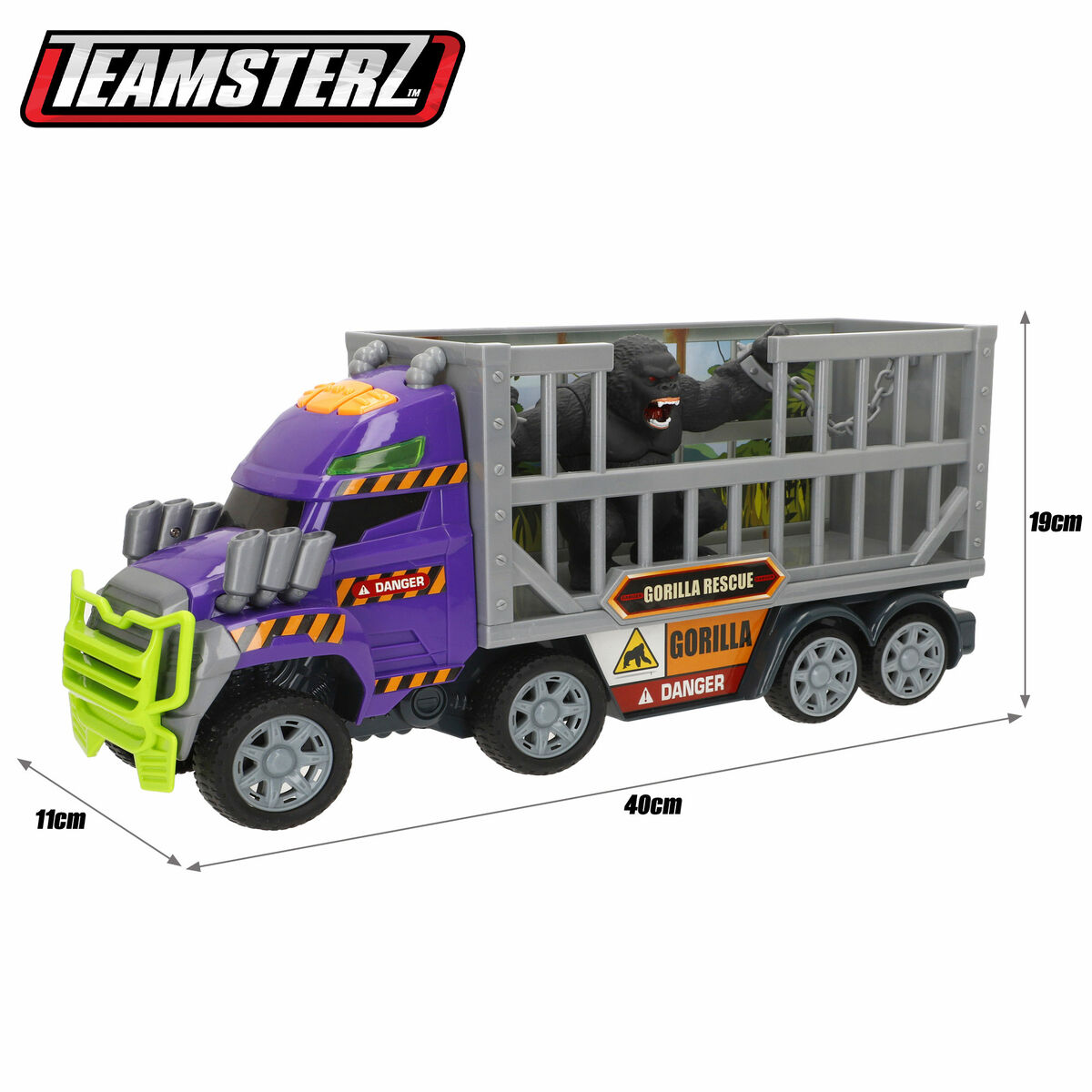 TIR Teamsterz 40 X 19 X 11 CM (2 Sztuk)