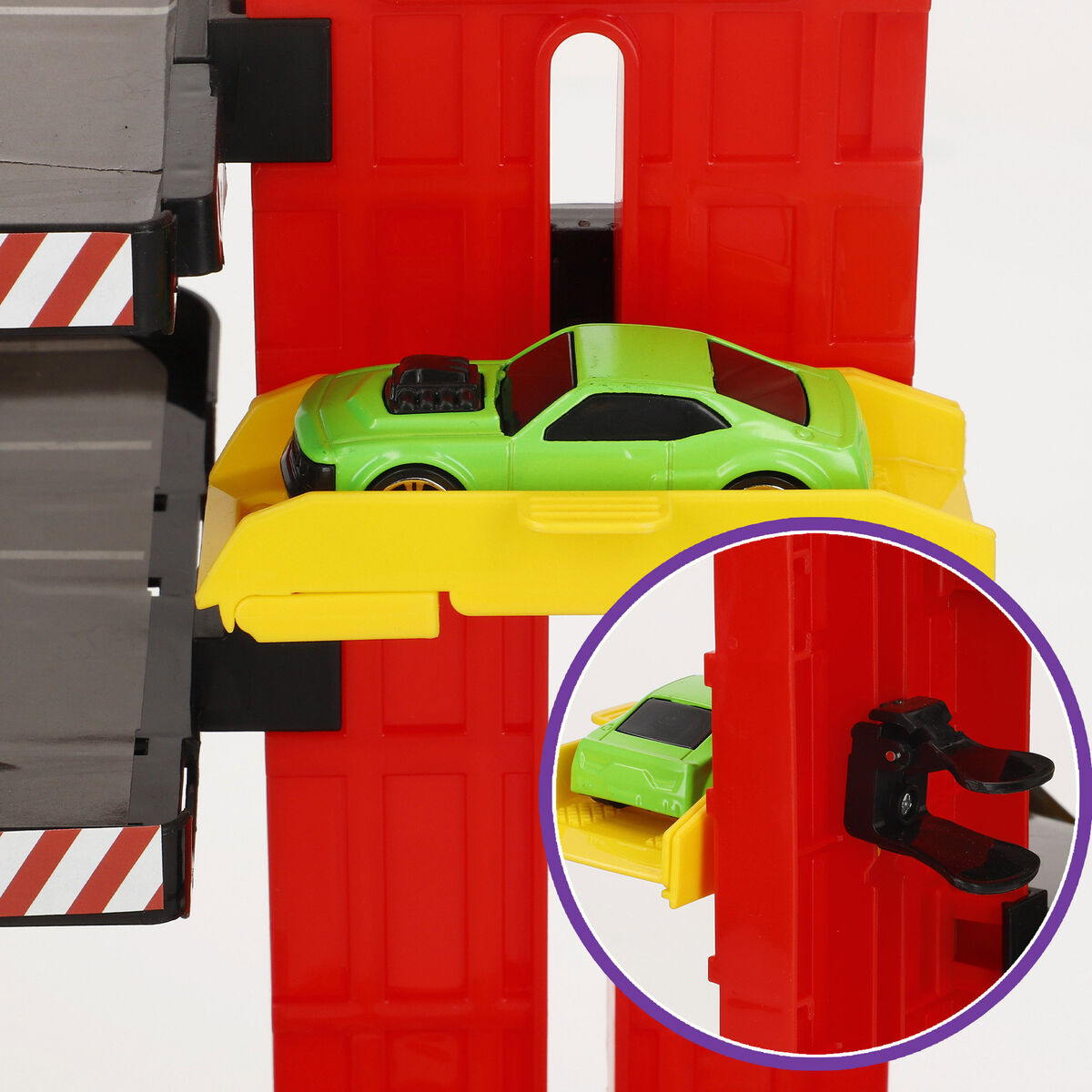 Garaż Parking z Samochodami 53 X 30 X 24 CM (2 Sztuk)