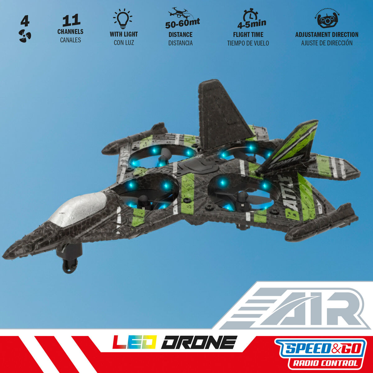 Bild von Ferngesteuertes Flugzeug Speed & Go 2 Stück