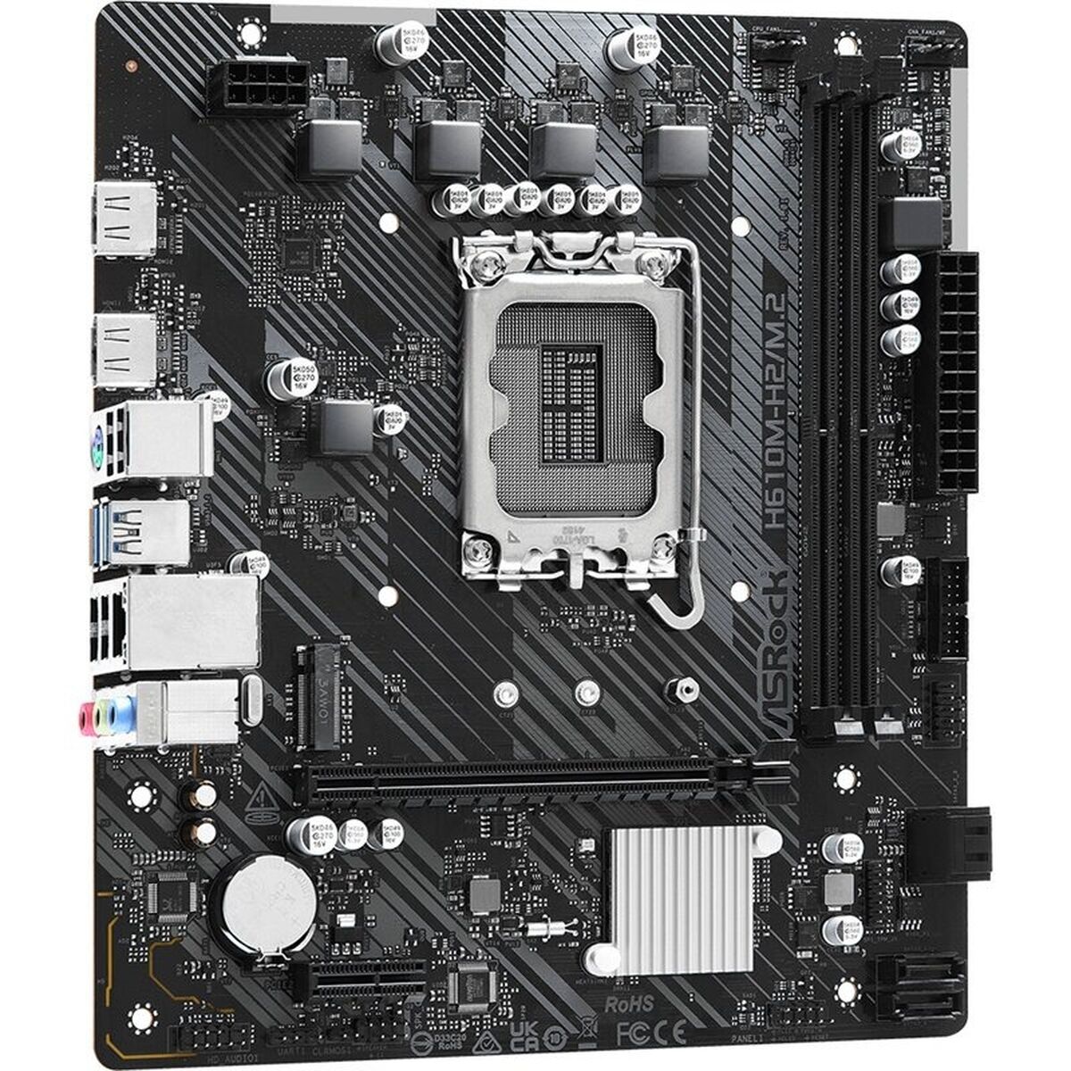 Afbeeldingen van Motherboard ASRock H610M-H2/M.2 LGA 1700 INTEL H610