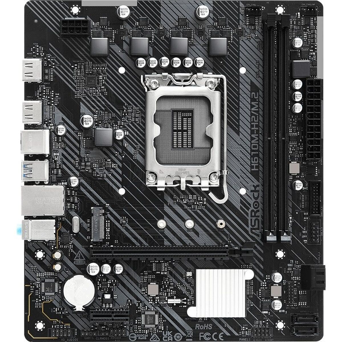 Image secondaire de Carte Mère ASRock H610M-H2/M.2 LGA 1700 INTEL H610