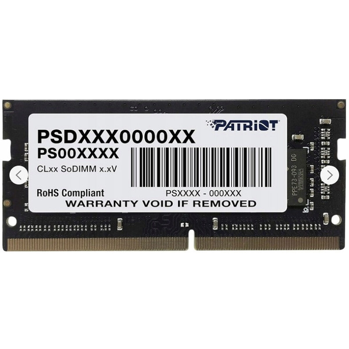 Μνήμη RAM Patriot Memory 7D4A32AB90K00800PT