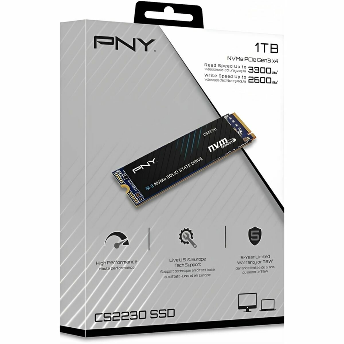 Afbeeldingen van Hard Drive PNY M280CS2230-500-RB