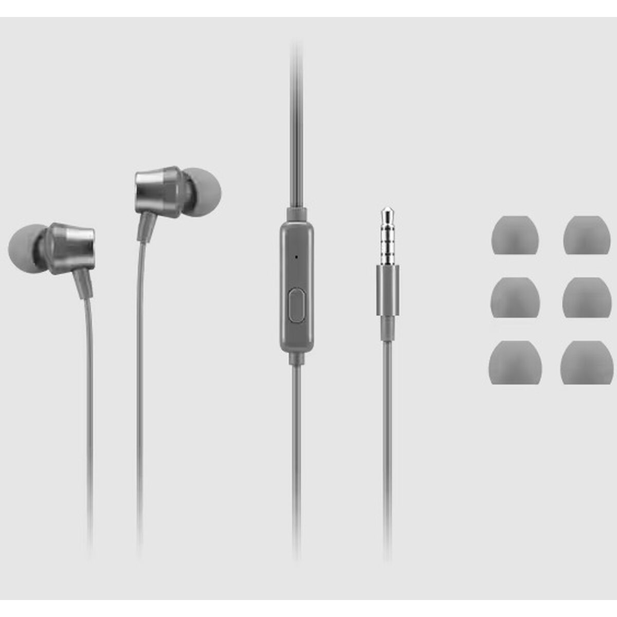 Picture of Headphones with Microphone Lenovo GXD1J77354 Grey