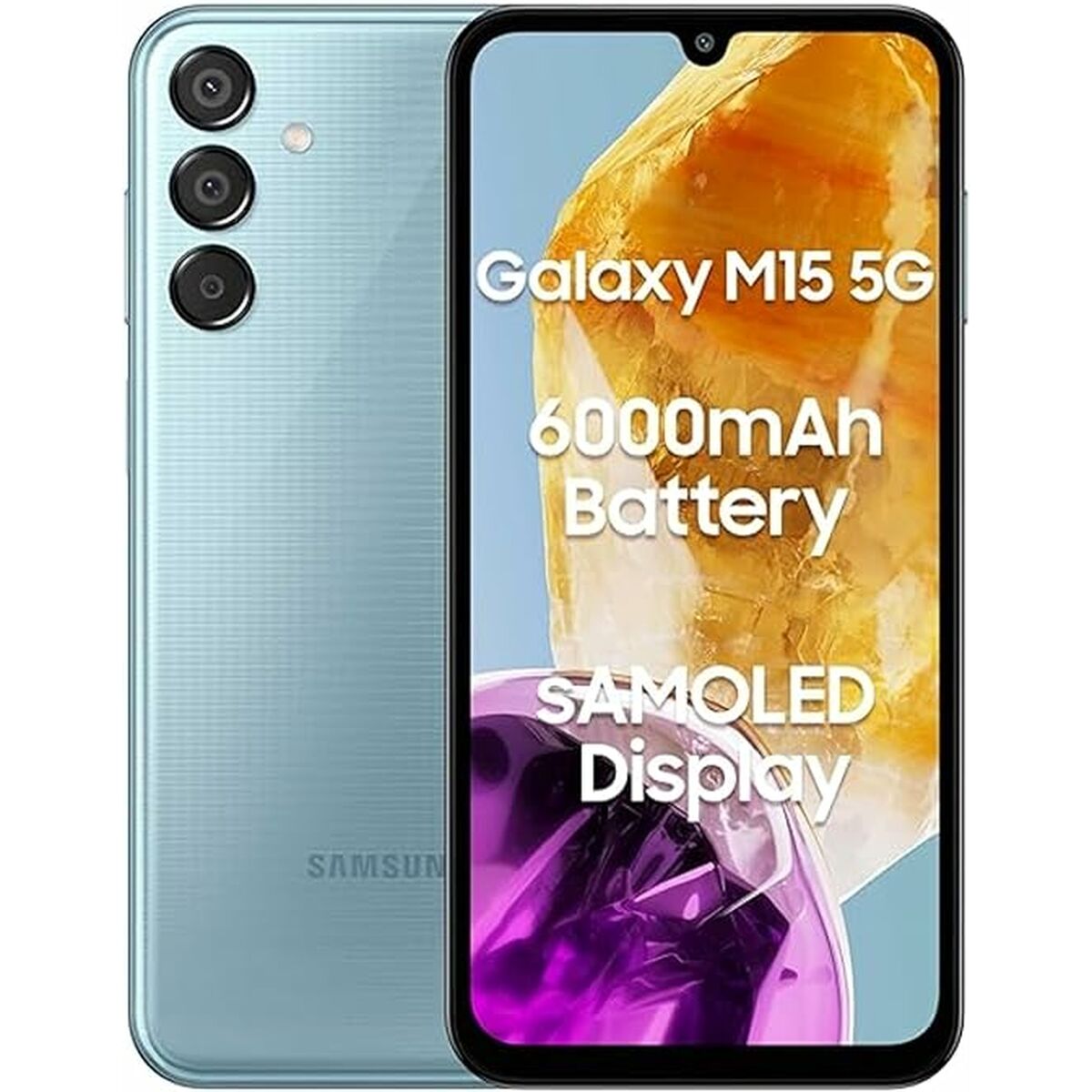 Smartphone Samsung SM-M156BLBUEUE 6,5"