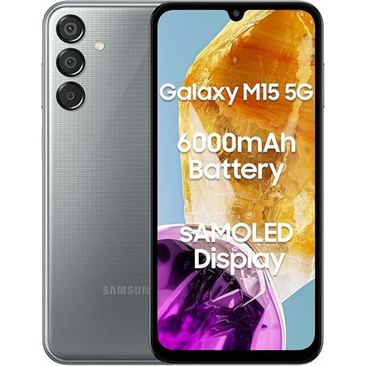 Smartphone Samsung SM-M156BZAUEUE 6,5"