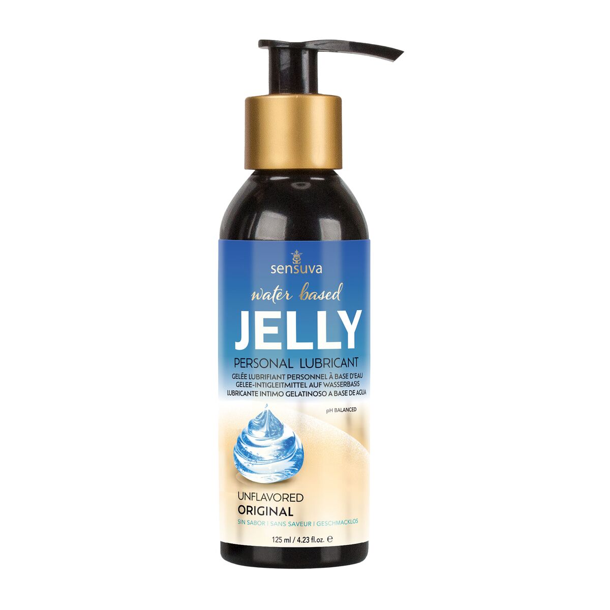 Lubrikační gel Lubricant Sensuva 125 ml