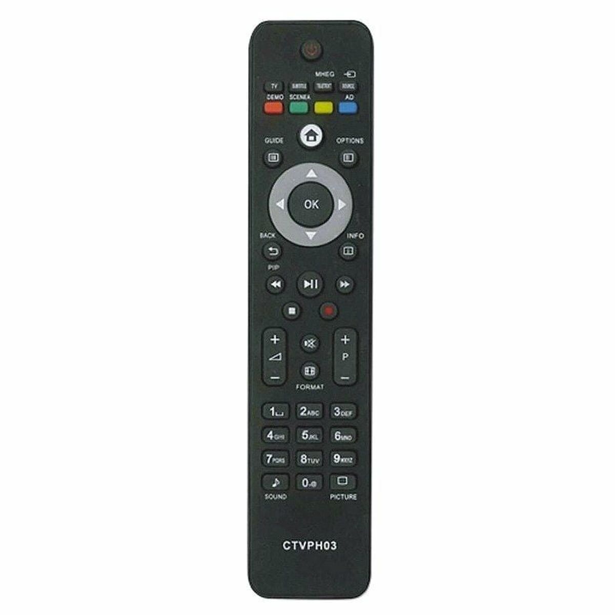 Kép Universal Remote Control 02ACCOEMCTVPH03 Black
