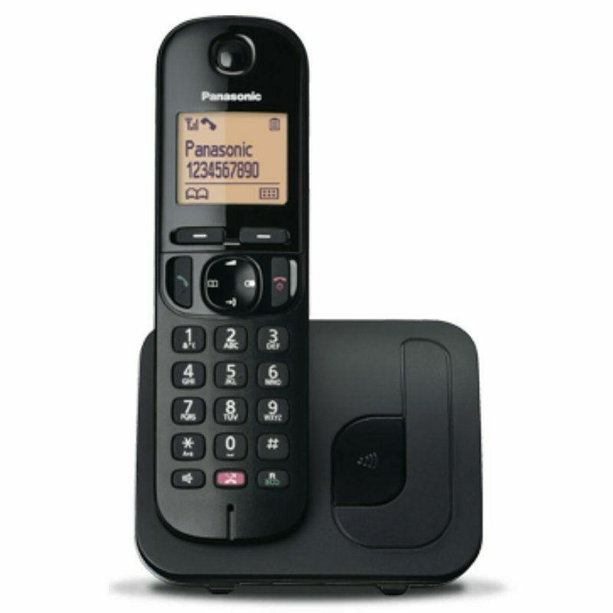 Afbeeldingen van Wireless Phone Panasonic KX-TGC250SPB Black 1,6"