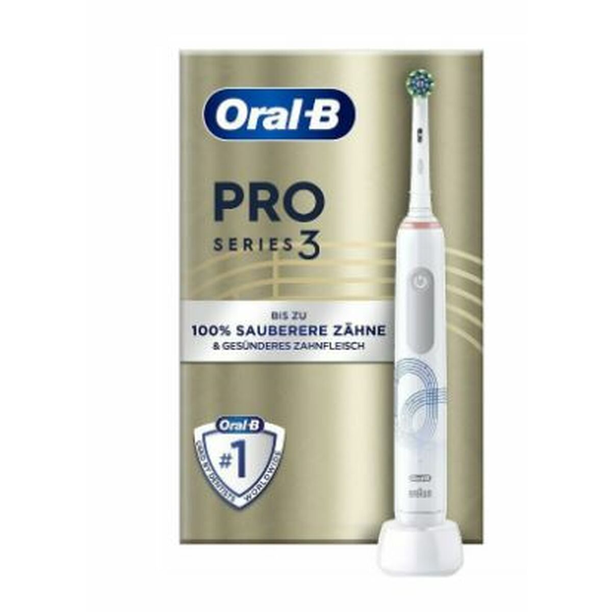 Image secondaire de Brosse à dents électrique Braun CEP DENT P3 OLYM Blanc