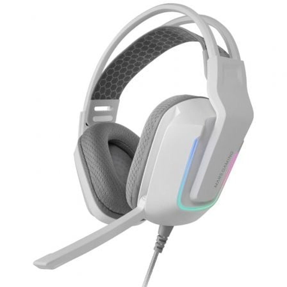 Gaming Headset with Microphone Mars Gaming MH-Strike White Multicolour
