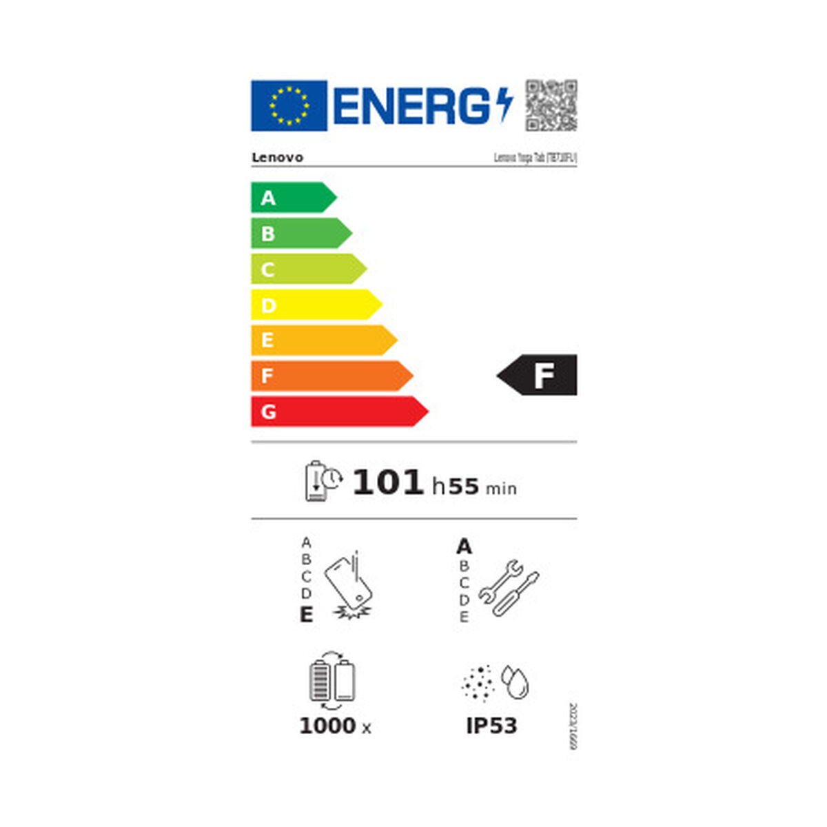 Picture of Tablet Lenovo ZAG60028PL Octa Core 8 GB RAM 256 GB Grey 11,2"