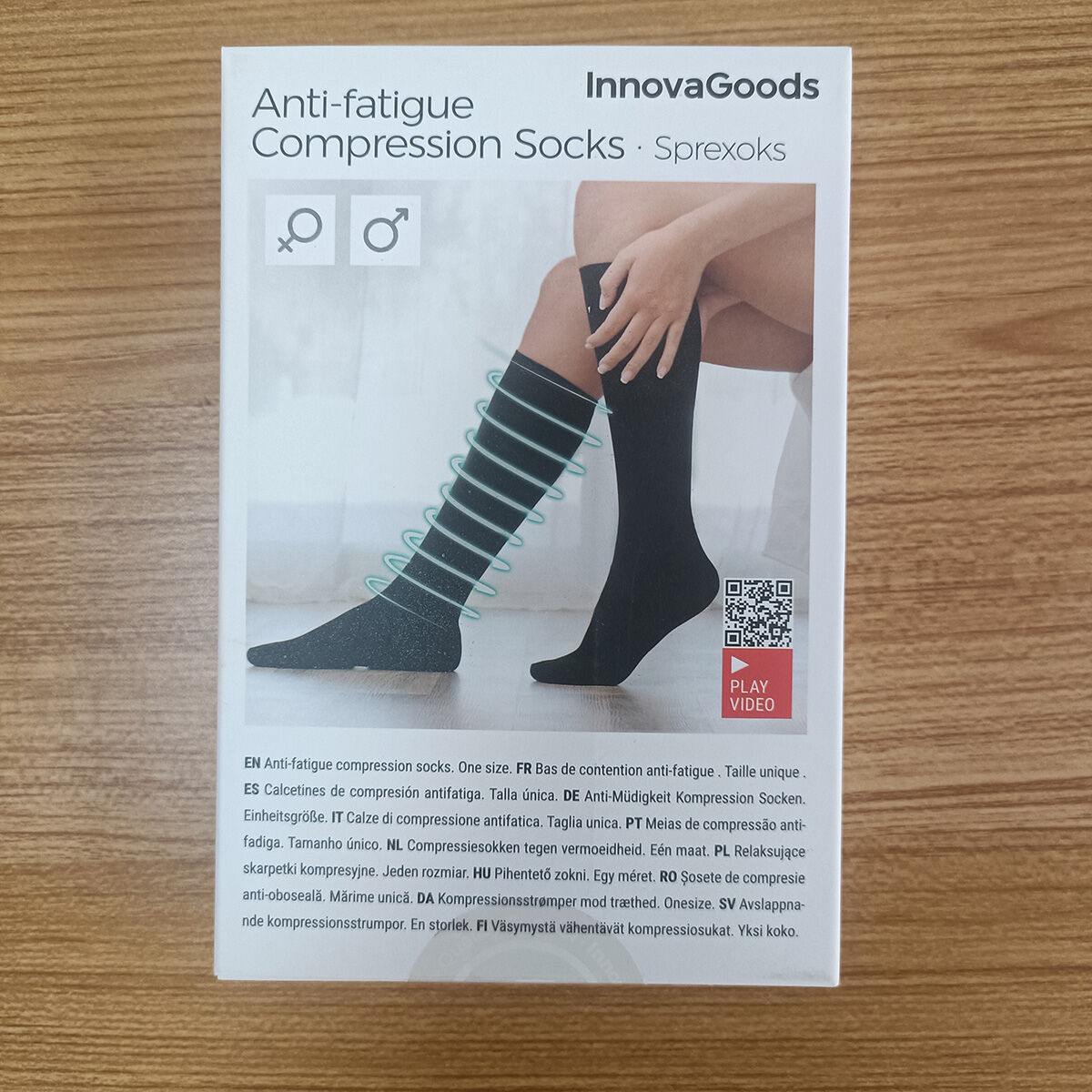 Kompressions-Socken Relax InnovaGoods - Thumbnail 2